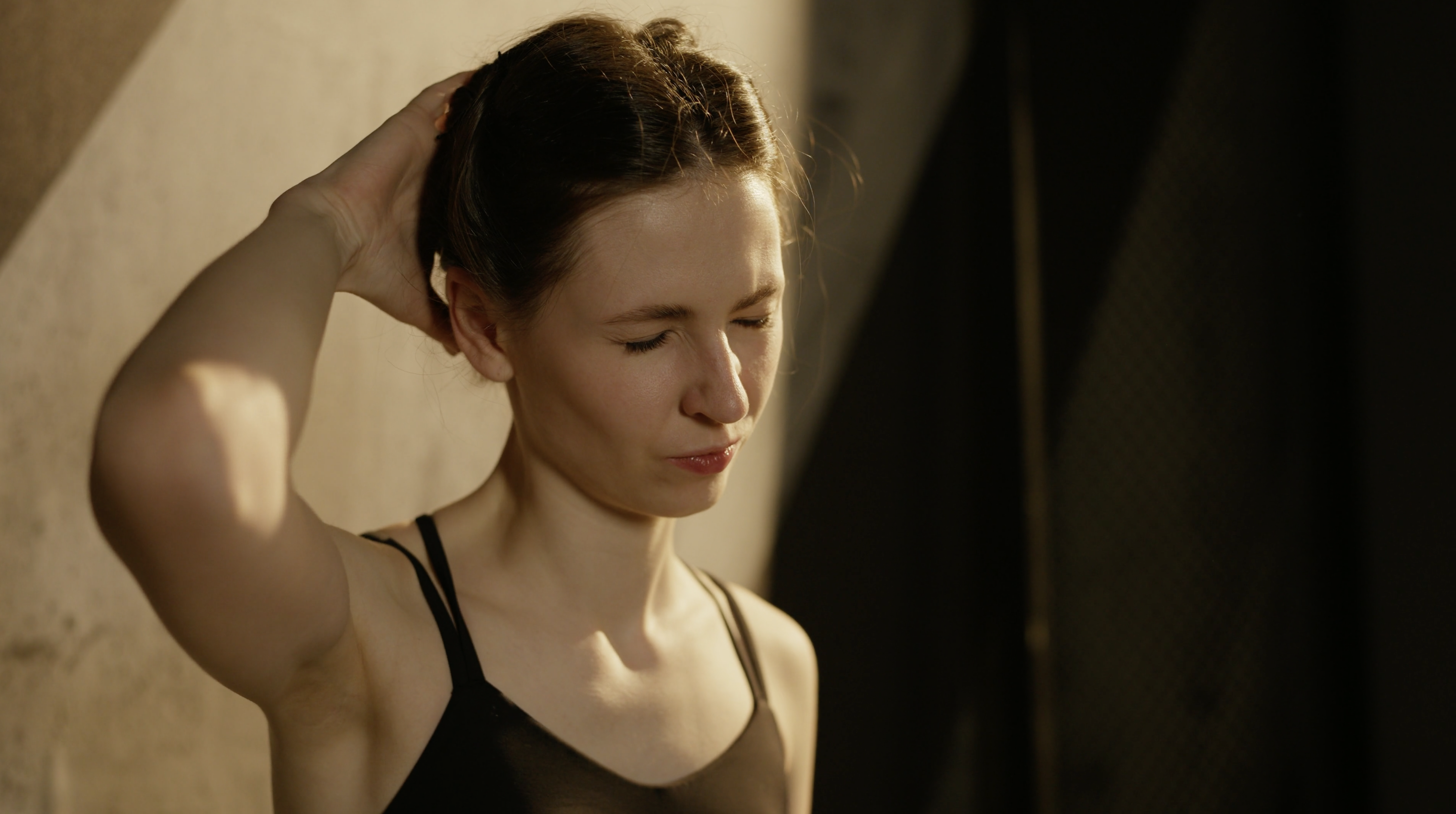 Ease into rest after training.